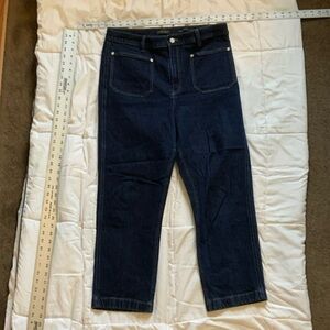 Banana Republic Dark Blue Ankle Jeans